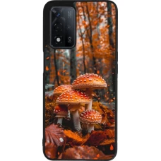 Coque OPPO A93s 5G - Silicone rigide noir Autumn 26 Mushrooms in the woods