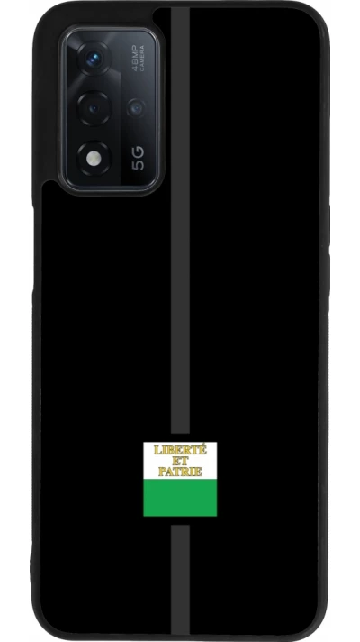 OPPO A93s 5G Case Hülle - Silikon schwarz Kanton VD schwarz