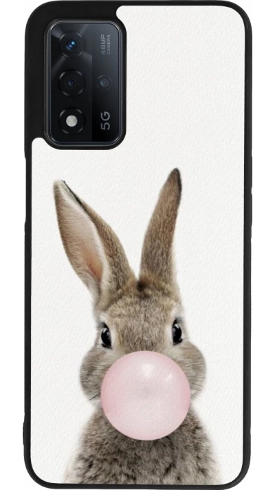 OPPO A93s 5G Case Hülle - Silikon schwarz Easter 2023 bubble gum bunny