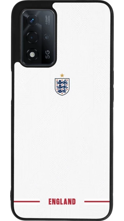 OPPO A93s 5G Case Hülle - Silikon schwarz England 2026 personalisierbares Fussballtrikot