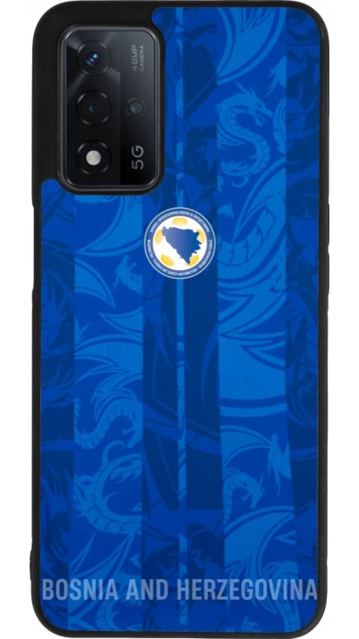 OPPO A93s 5G Case Hülle - Silikon schwarz Bosnien und Herzegowina 2026 personalisierbares Fussballtrikot