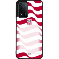 OPPO A93s 5G Case Hülle - Silikon schwarz Vereinigten Staaten 2026 personalisierbares Fussballtrikot