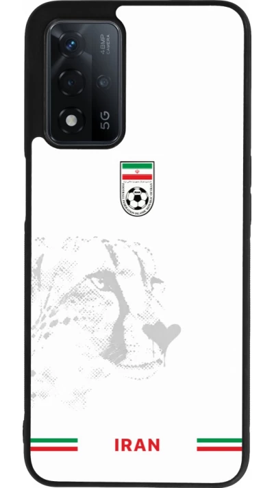 OPPO A93s 5G Case Hülle - Silikon schwarz Iran 2026 personalisierbares Fussballtrikot