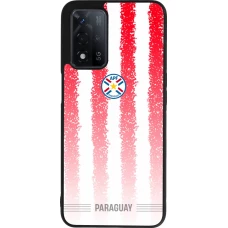 OPPO A93s 5G Case Hülle - Silikon schwarz Paraguay 2026 personalisierbares Fussballtrikot