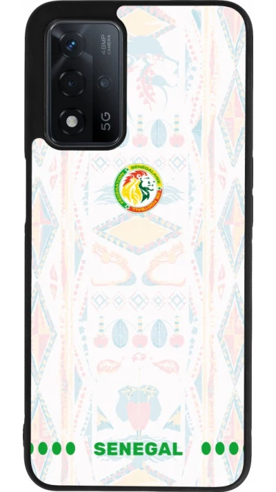 OPPO A93s 5G Case Hülle - Silikon schwarz Senegal 2026 personalisierbares Fussballtrikot