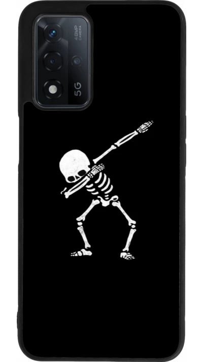 OPPO A93s 5G Case Hülle - Silikon schwarz Halloween 19 09