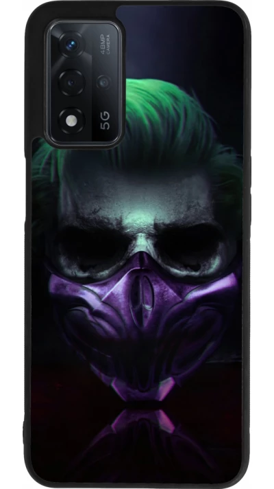 OPPO A93s 5G Case Hülle - Silikon schwarz Halloween 20 21