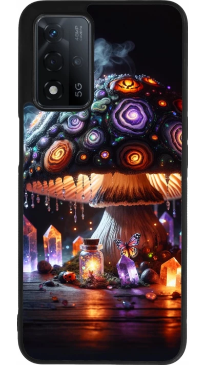 OPPO A93s 5G Case Hülle - Silikon schwarz Halloween Zaubertrank Magie