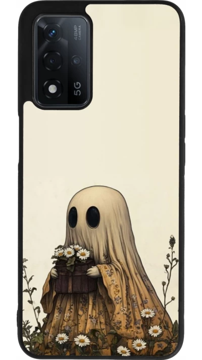 OPPO A93s 5G Case Hülle - Silikon schwarz Halloween 2025 Ghost gardener