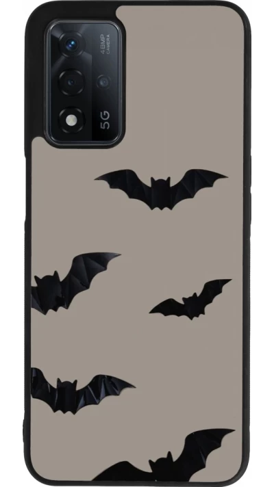 OPPO A93s 5G Case Hülle - Silikon schwarz Halloween 2026 Bats