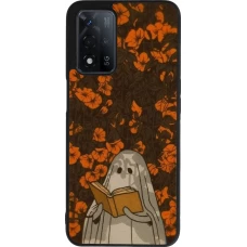 OPPO A93s 5G Case Hülle - Silikon schwarz Halloween 2026 Ghost reading