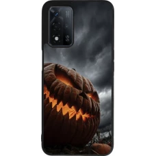OPPO A93s 5G Case Hülle - Silikon schwarz Halloween 2026 The Wicked Pumpkin