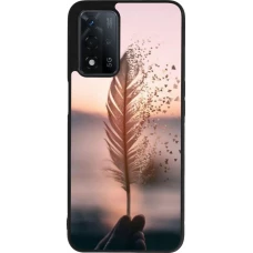 OPPO A93s 5G Case Hülle - Silikon schwarz Hello September 11 19