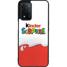 OPPO A93s 5G Case Hülle - Silikon schwarz Kinder Surprise