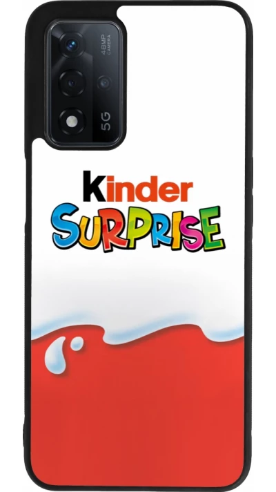 OPPO A93s 5G Case Hülle - Silikon schwarz Kinder Surprise