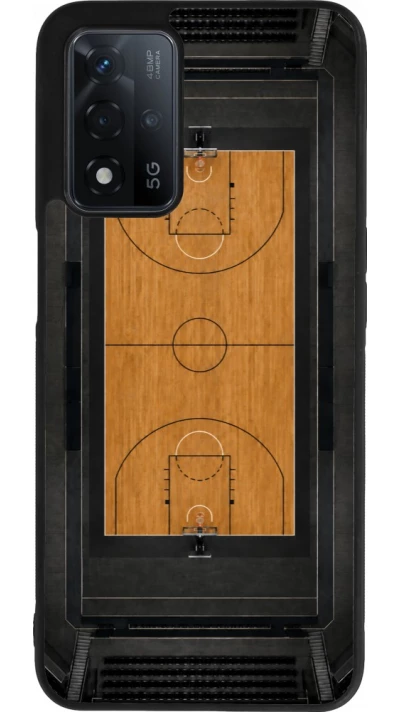 OPPO A93s 5G Case Hülle - Silikon schwarz Sports 2026 Basketball