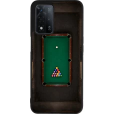 OPPO A93s 5G Case Hülle - Silikon schwarz Sports 2026 Billard