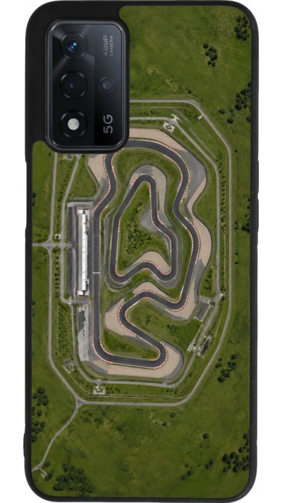 OPPO A93s 5G Case Hülle - Silikon schwarz Sports 2026 Circuit