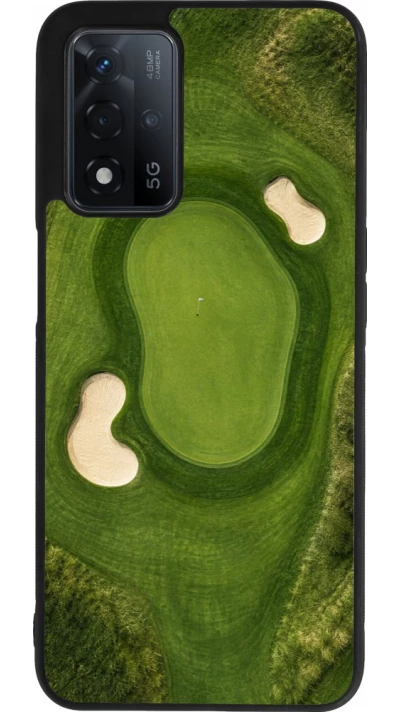 OPPO A93s 5G Case Hülle - Silikon schwarz Sports 2026 Golf