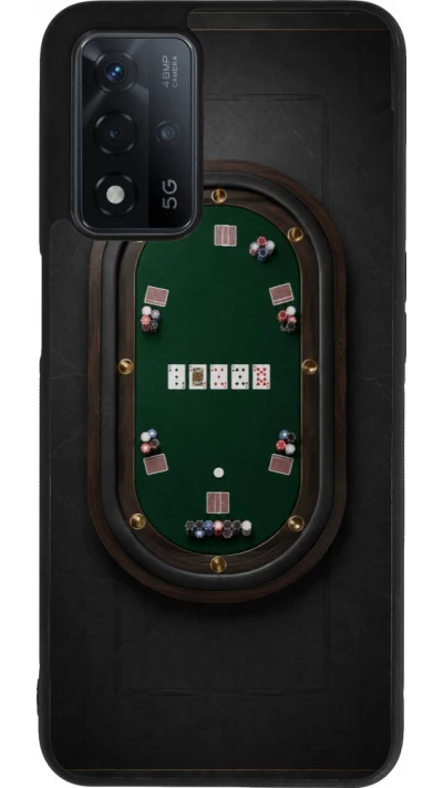 OPPO A93s 5G Case Hülle - Silikon schwarz Sports 2026 Poker