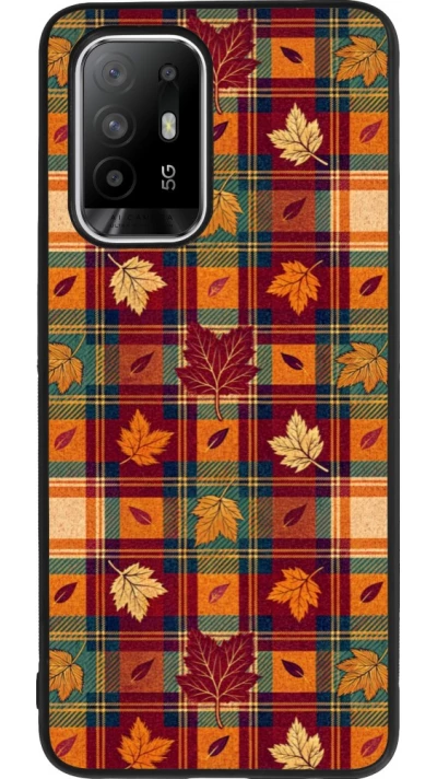 Coque OPPO F19 Pro+ - Silicone rigide noir Autumn 26 Autumn pattern