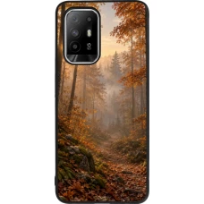 OPPO F19 Pro+ Case Hülle - Silikon schwarz Autumn 26 Autumn walk