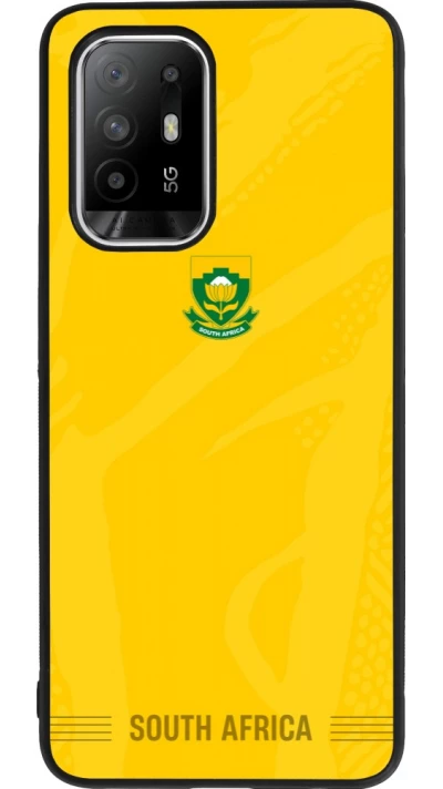 OPPO F19 Pro+ Case Hülle - Silikon schwarz Südafrika 2026 personalisierbares Fussballtrikot