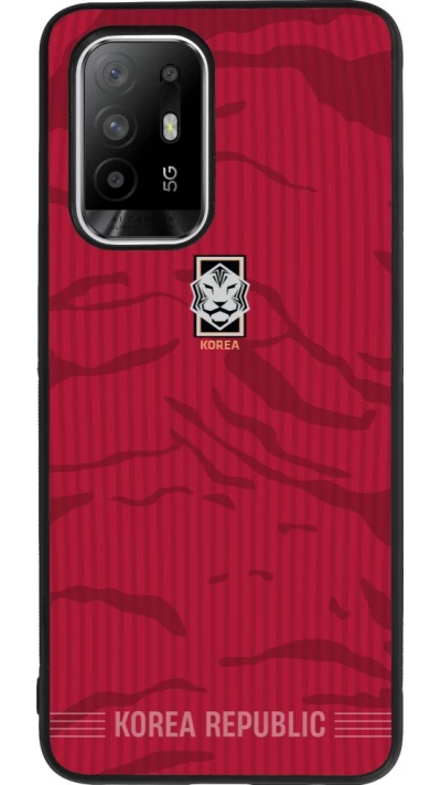 OPPO F19 Pro+ Case Hülle - Silikon schwarz Südkorea 2026 personalisierbares Fussballtrikot