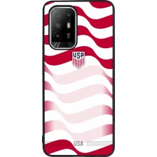 OPPO F19 Pro+ Case Hülle - Silikon schwarz Vereinigten Staaten 2026 personalisierbares Fussballtrikot