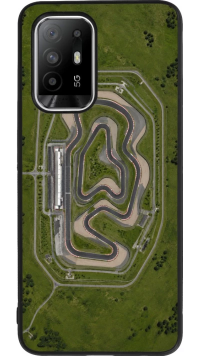 OPPO F19 Pro+ Case Hülle - Silikon schwarz Sports 2026 Circuit