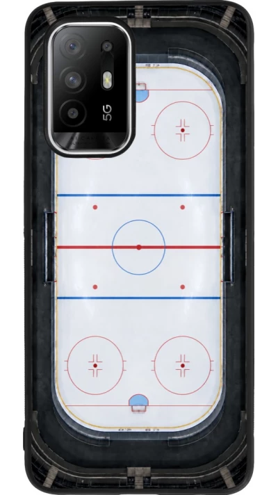 OPPO F19 Pro+ Case Hülle - Silikon schwarz Sports 2026 Hockey