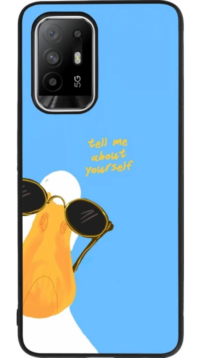 Coque OPPO F19 Pro+ - Silicone rigide noir Tell me about yourself Summer 2026