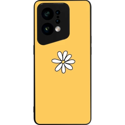 OPPO Find X5 Case Hülle - Silikon schwarz Easter 2023 daisy