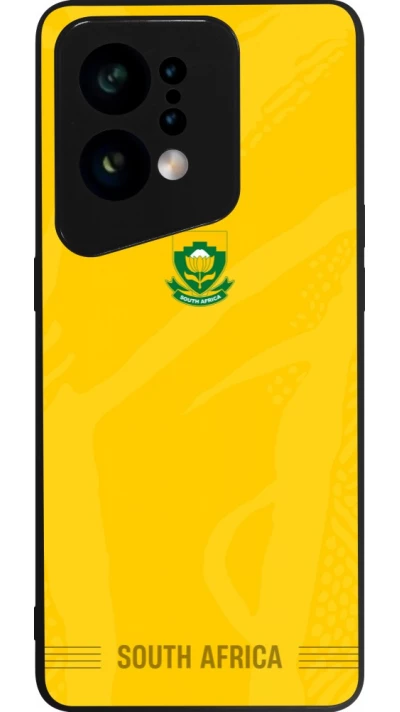 OPPO Find X5 Case Hülle - Silikon schwarz Südafrika 2026 personalisierbares Fussballtrikot