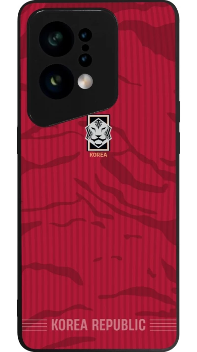 OPPO Find X5 Case Hülle - Silikon schwarz Südkorea 2026 personalisierbares Fussballtrikot