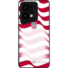 OPPO Find X5 Case Hülle - Silikon schwarz Vereinigten Staaten 2026 personalisierbares Fussballtrikot
