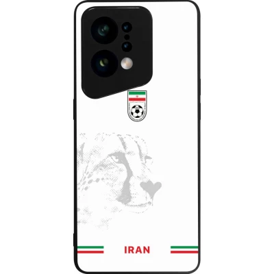 OPPO Find X5 Case Hülle - Silikon schwarz Iran 2026 personalisierbares Fussballtrikot