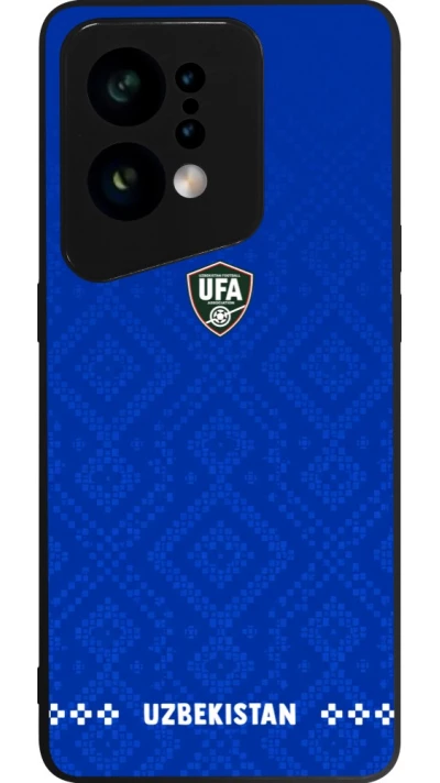 OPPO Find X5 Case Hülle - Silikon schwarz Usbekistan 2026 personalisierbares Fussballtrikot