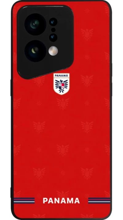 OPPO Find X5 Case Hülle - Silikon schwarz Panama 2026 personalisierbares Fussballtrikot