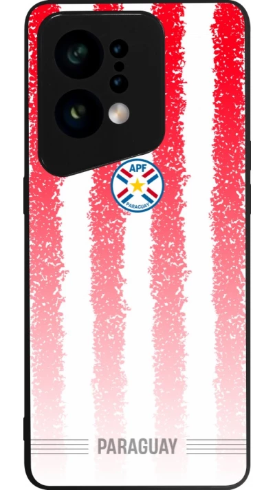 OPPO Find X5 Case Hülle - Silikon schwarz Paraguay 2026 personalisierbares Fussballtrikot
