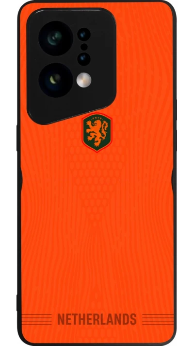 OPPO Find X5 Case Hülle - Silikon schwarz Niederlande 2026 personalisierbares Fussballtrikot