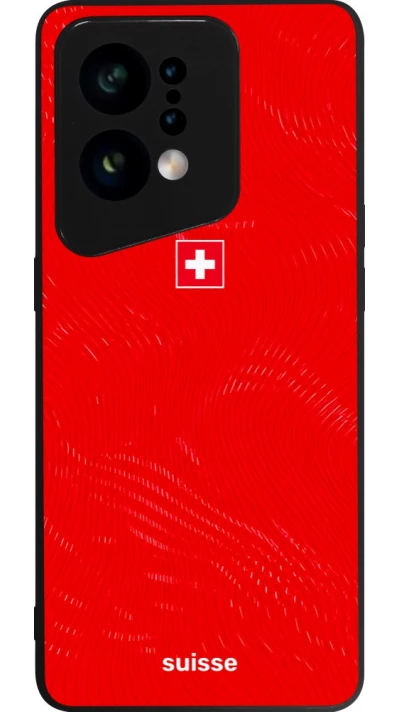 OPPO Find X5 Case Hülle - Silikon schwarz Schweiz 2026 personalisierbares Fussballtrikot