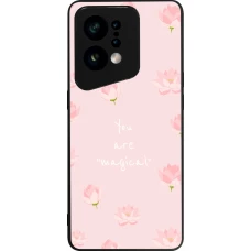 OPPO Find X5 Case Hülle - Silikon schwarz Mom 2023 your are magical