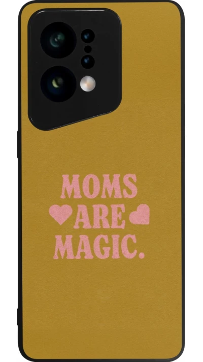 OPPO Find X5 Case Hülle - Silikon schwarz Mom 2026 Are Magic