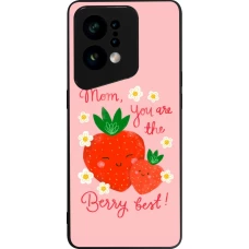 OPPO Find X5 Case Hülle - Silikon schwarz Mom 2026 Berry best
