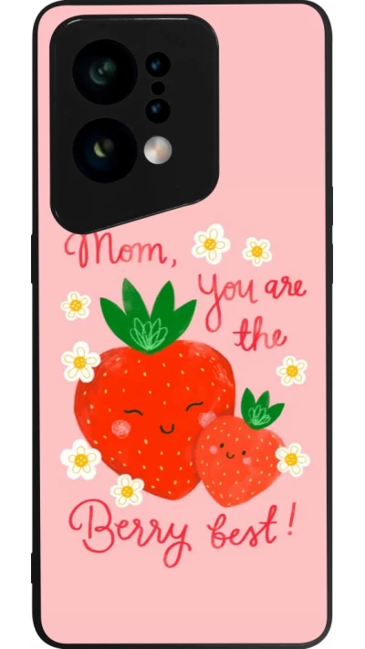 OPPO Find X5 Case Hülle - Silikon schwarz Mom 2026 Berry best