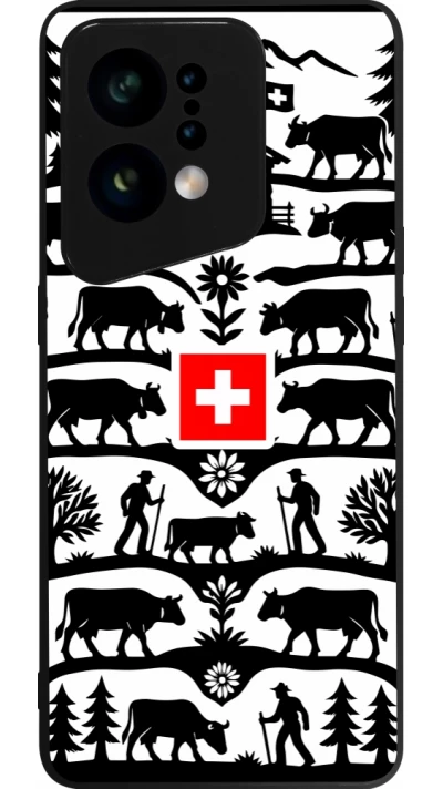 OPPO Find X5 Case Hülle - Silikon schwarz Poya Schweiz 3