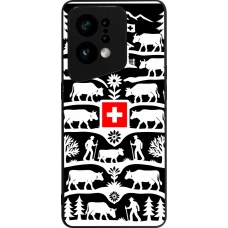 OPPO Find X5 Case Hülle - Silikon schwarz Poya Schweiz 3 schwarz