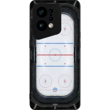 OPPO Find X5 Case Hülle - Silikon schwarz Sports 2026 Hockey