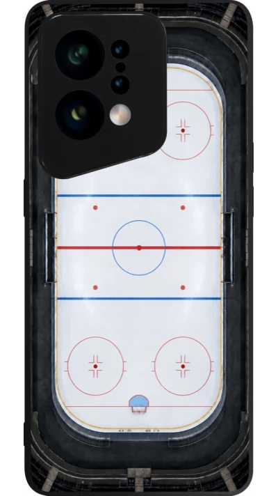 OPPO Find X5 Case Hülle - Silikon schwarz Sports 2026 Hockey